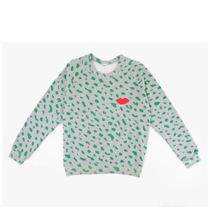 Clare V Sweaters Clare V Jaguar Poppy Lips Sweatshirt 2xl